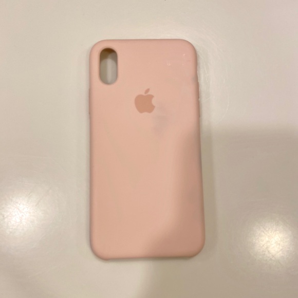 iPhone XS Silicone Case - Pink Sand - Picture 1 of 3